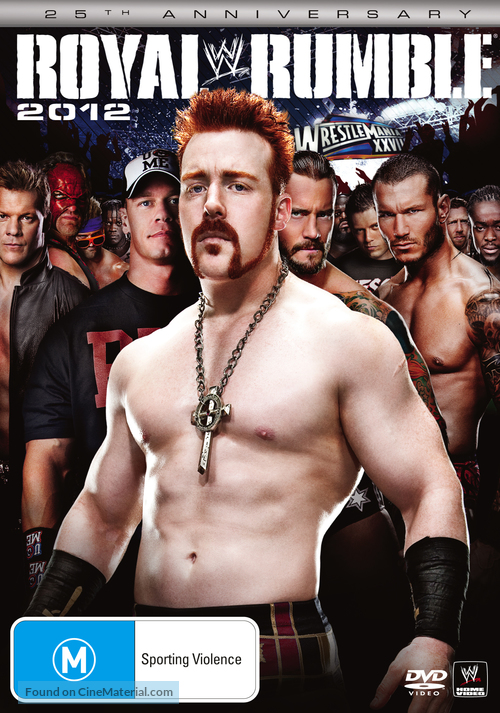 WWE Royal Rumble - Australian DVD movie cover