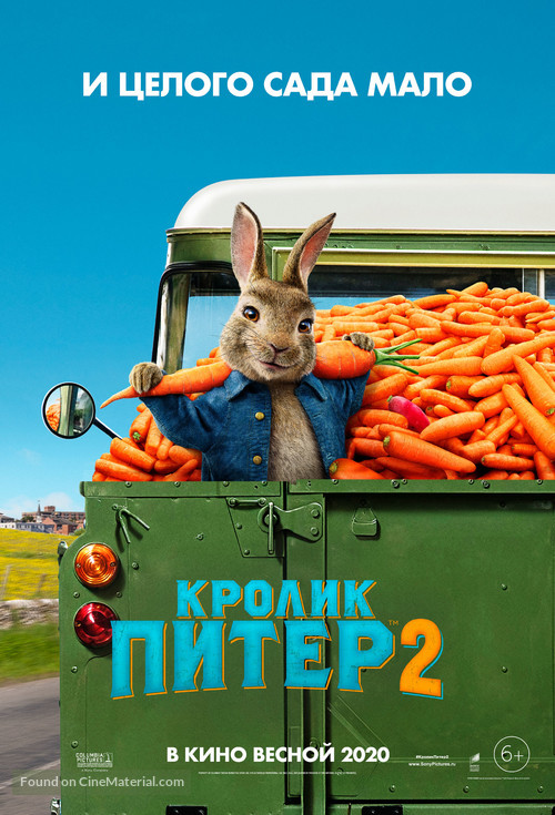 Peter Rabbit 2: The Runaway - Russian Movie Poster