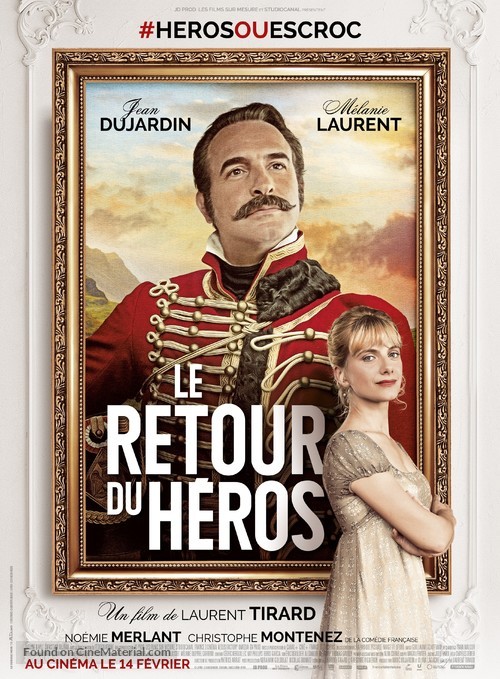 Le retour du h&eacute;ros - French Movie Poster