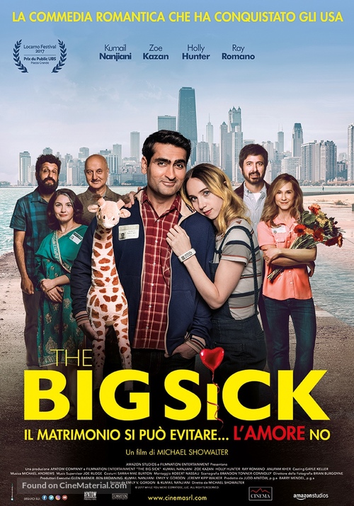 The Big Sick - Italian Movie Poster