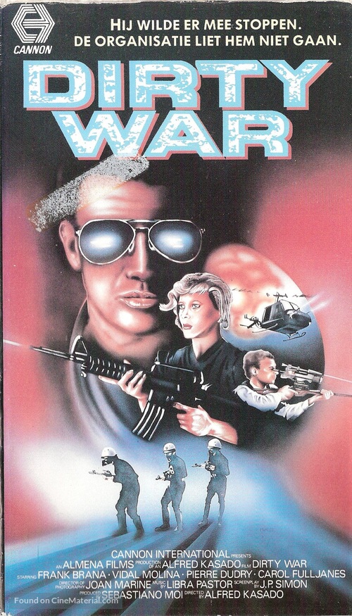Guerra sucia - Dutch VHS movie cover