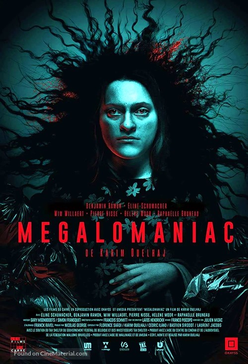 Megalomaniac - Belgian Movie Poster