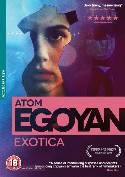Exotica - British DVD movie cover