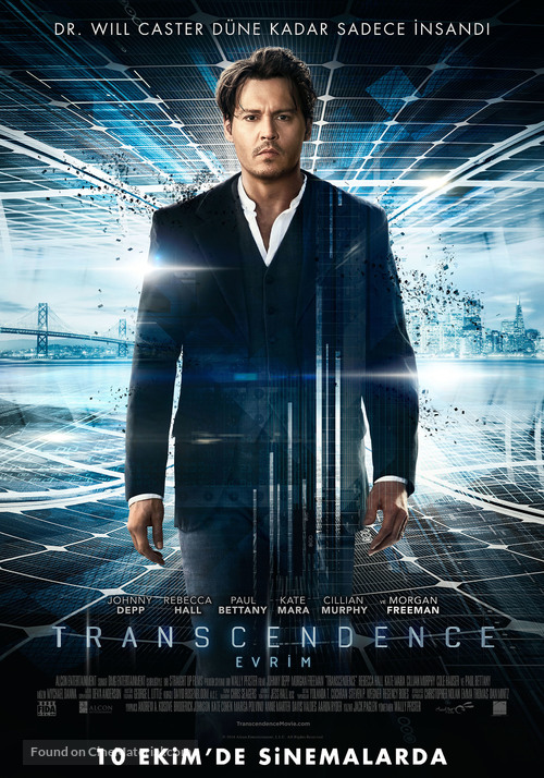 Transcendence - Turkish Movie Poster