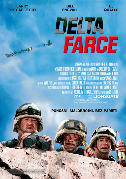 Delta Farce - Croatian Movie Poster