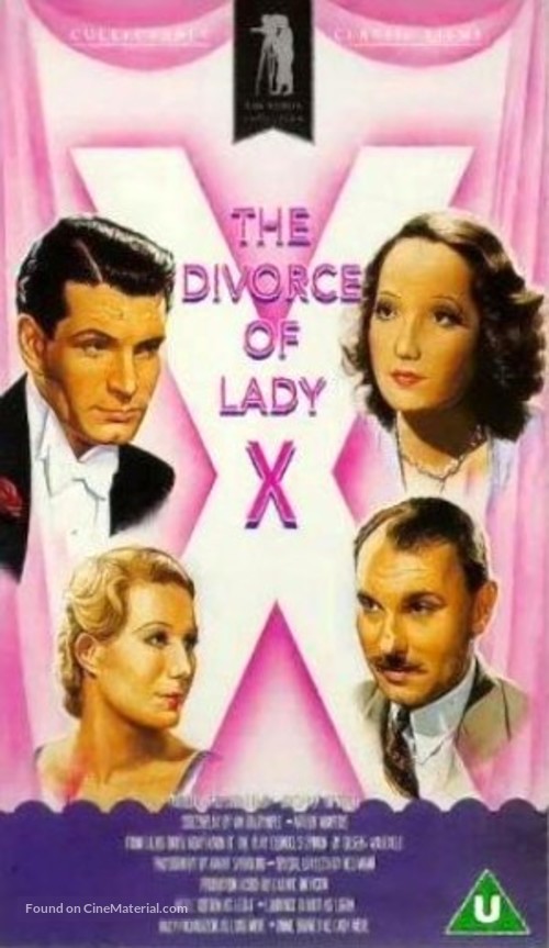 The Divorce of Lady X - British Movie Cover