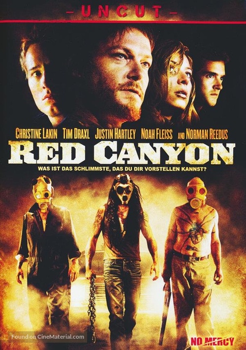 Red Canyon - German DVD movie cover