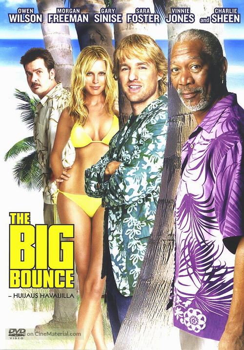 The Big Bounce - Finnish DVD movie cover