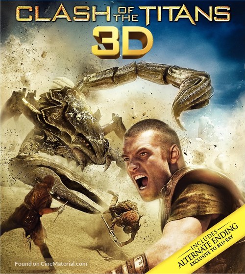 Clash of the Titans - Blu-Ray movie cover