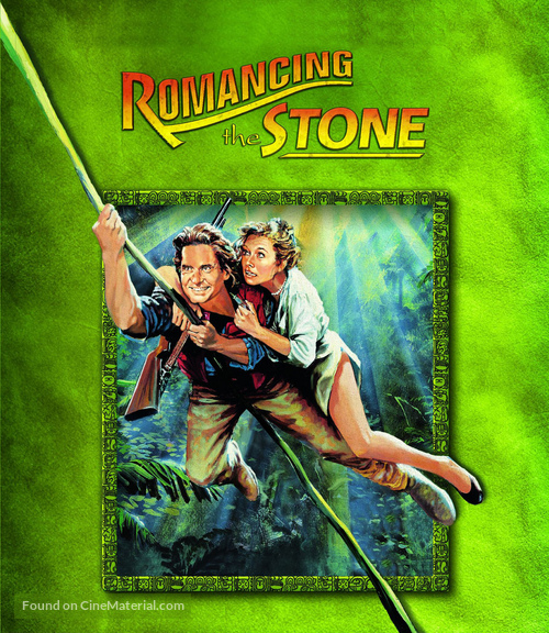 Romancing the Stone - Blu-Ray movie cover
