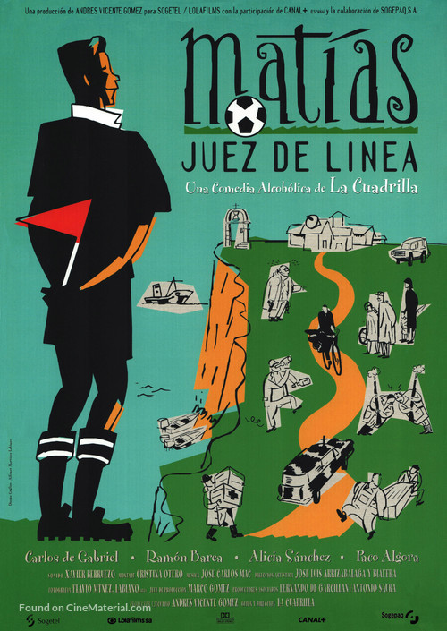 Mat&iacute;as, juez de l&iacute;nea - Spanish Movie Poster