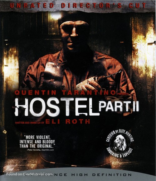 Hostel: Part II - Blu-Ray movie cover