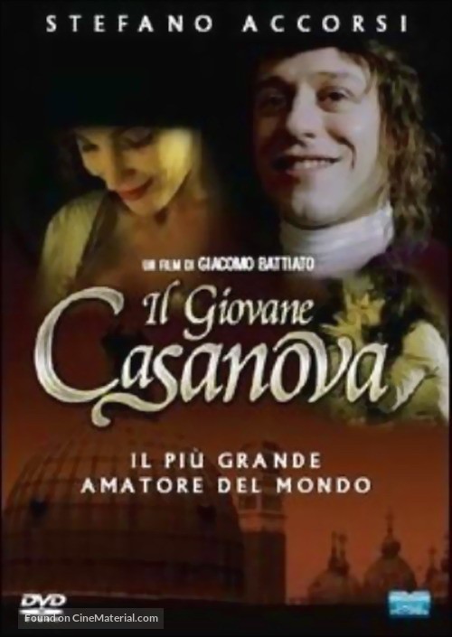 Il Giovane Casanova - Italian DVD movie cover