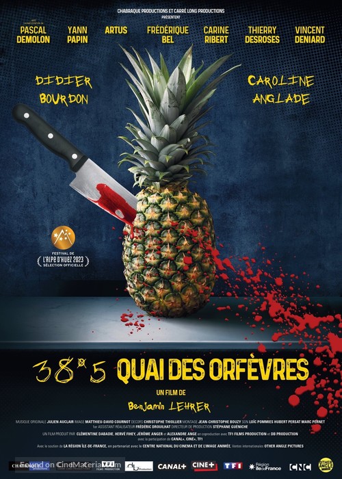 38,5 quai des orfevres - French Movie Poster