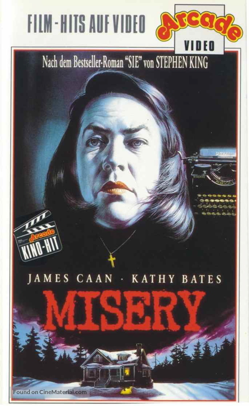 Misery - German Movie Cover