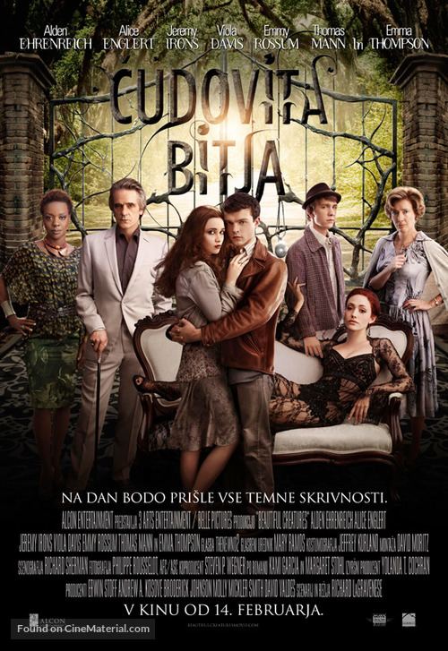 Beautiful Creatures - Slovenian Movie Poster