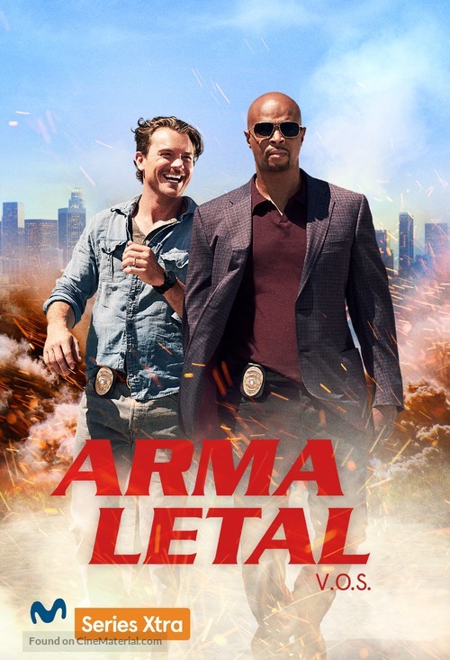 &quot;Lethal Weapon&quot; - Spanish Movie Poster