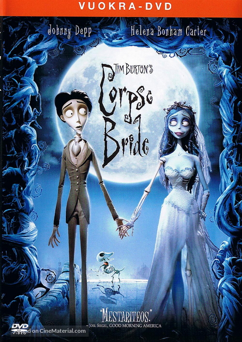 Corpse Bride - Finnish Movie Cover