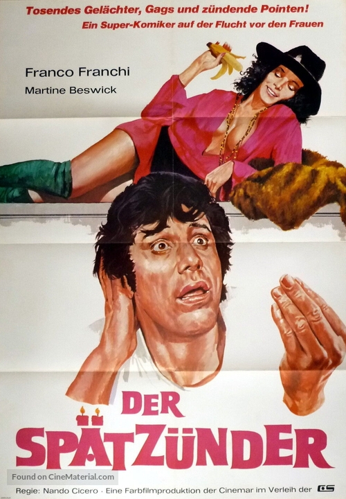 Ultimo tango a Zagarol - German Movie Poster