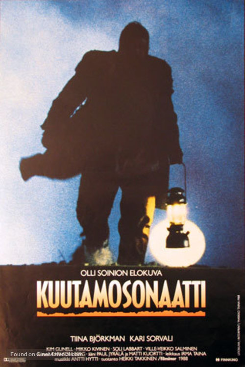 Kuutamosonaatti - Finnish Movie Poster