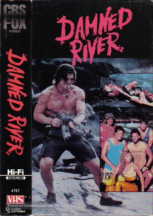 Damned River - VHS movie cover