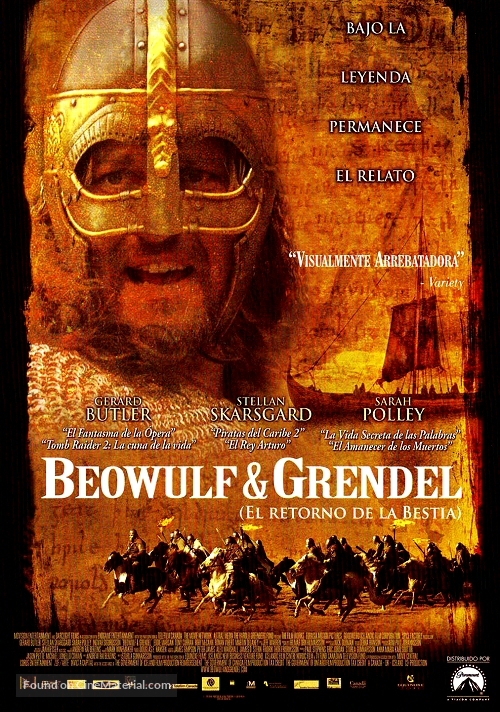 Beowulf &amp; Grendel - Argentinian Movie Poster
