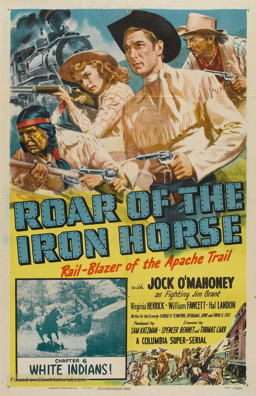 Roar of the Iron Horse, Rail-Blazer of the Apache Trail - Movie Poster