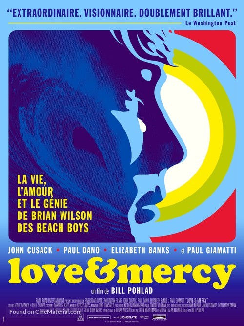 Love &amp; Mercy - French Movie Poster