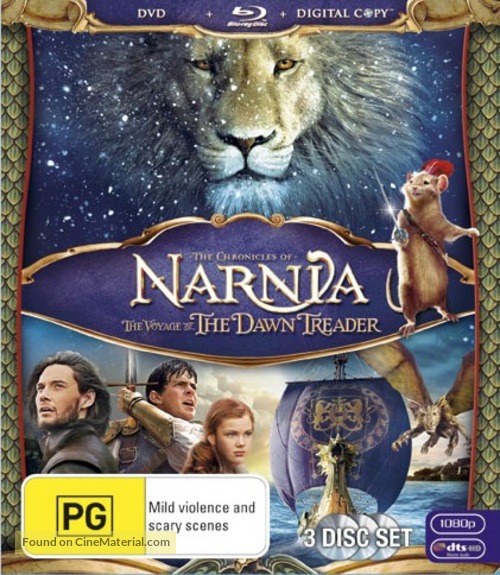 The Chronicles of Narnia: The Voyage of the Dawn Treader - Australian Movie Cover
