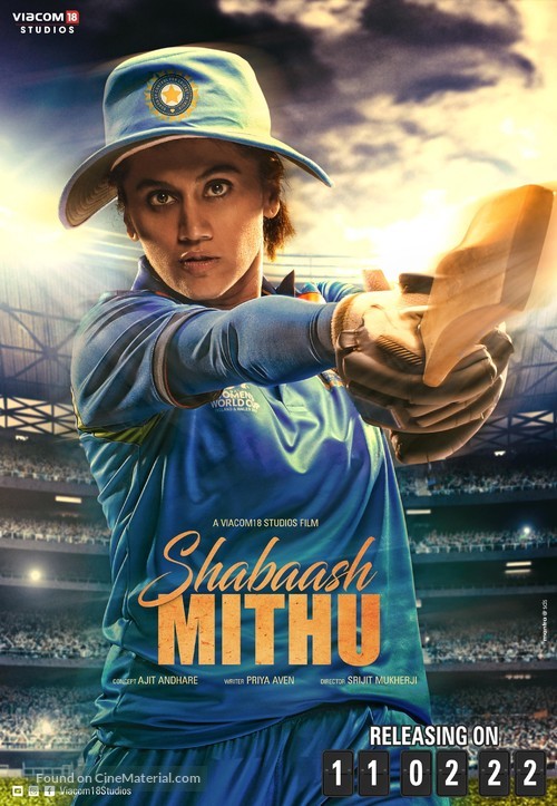 Shabaash Mithu - Indian Movie Poster