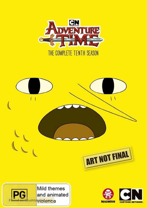 &quot;Adventure Time with Finn and Jake&quot; - Australian DVD movie cover