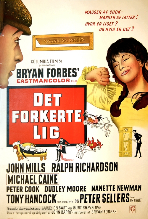 The Wrong Box - Danish Movie Poster