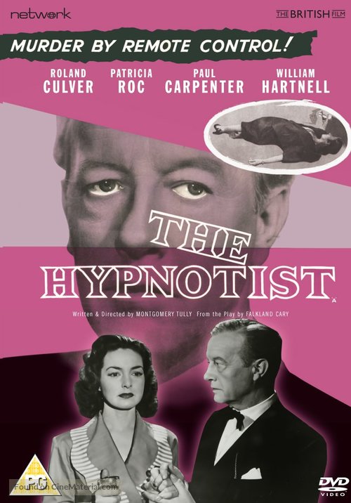 The Hypnotist - British DVD movie cover