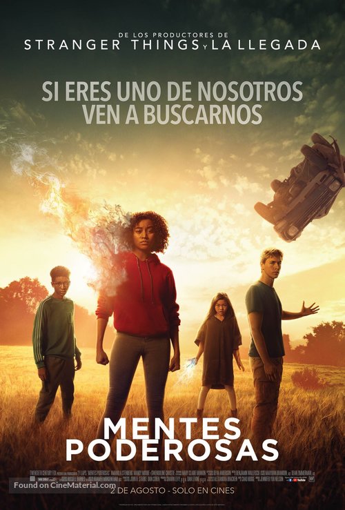 The Darkest Minds - Colombian Movie Poster