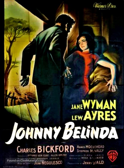 Johnny Belinda - French Movie Poster