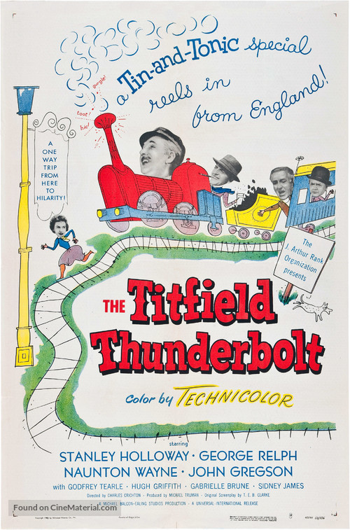 The Titfield Thunderbolt - Movie Poster
