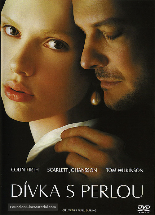 Girl with a Pearl Earring - Czech DVD movie cover