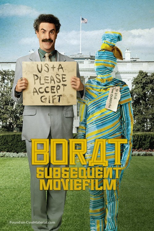 Borat Subsequent Moviefilm: Delivery of Prodigious Bribe to American Regime for Make Benefit Once Glorious Nation of Kazakhstan - Movie Cover