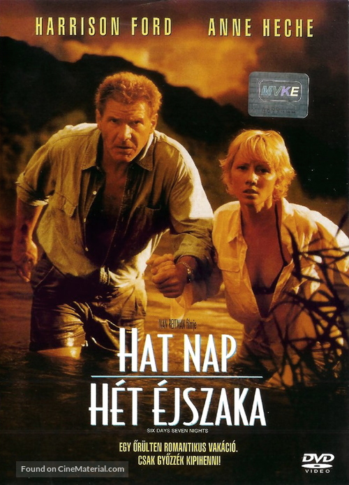 Six Days Seven Nights - Hungarian DVD movie cover