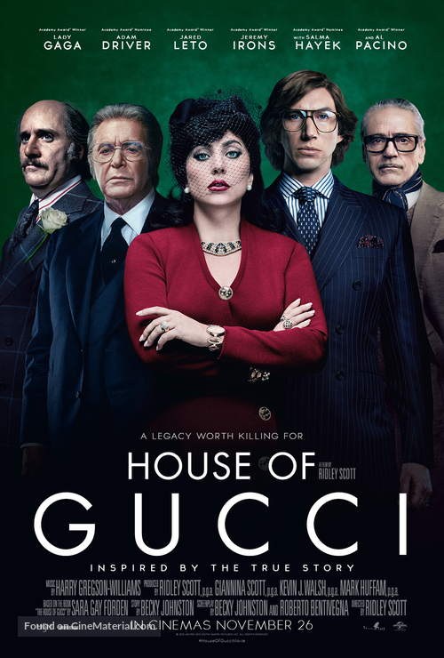 House of Gucci - British Movie Poster