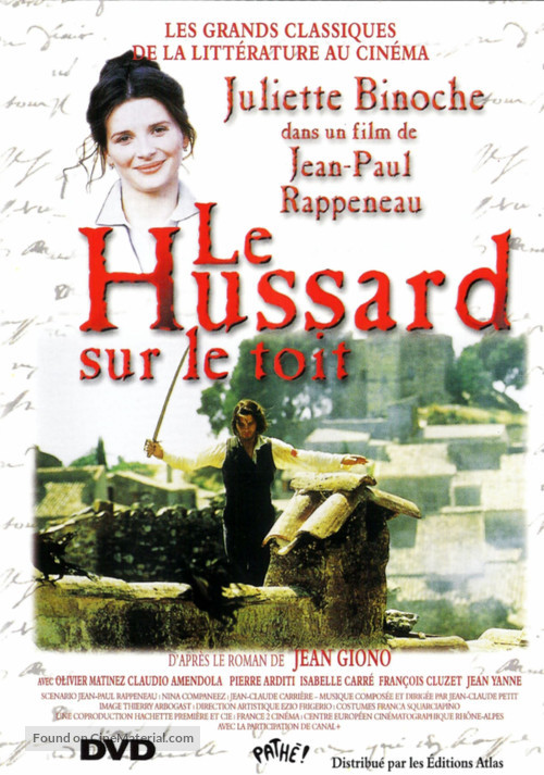 Le hussard sur le toit - French DVD movie cover