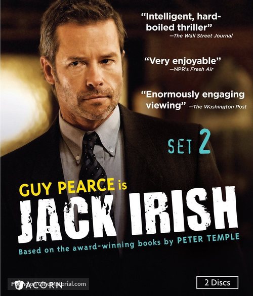 &quot;Jack Irish&quot; - Canadian Blu-Ray movie cover