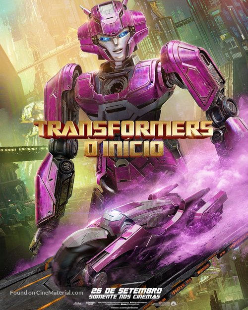 Transformers One - Brazilian Movie Poster