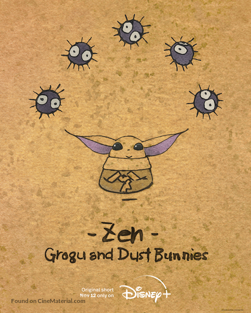 Zen - Grogu and Dust Bunnies - Movie Poster