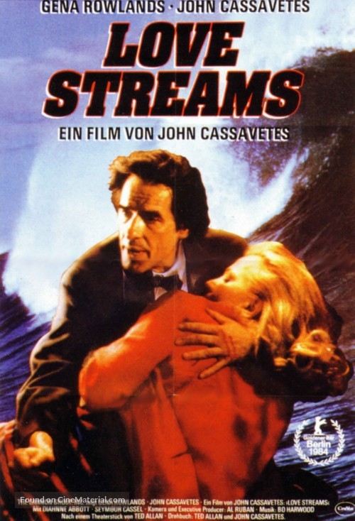 Love Streams - German Movie Poster