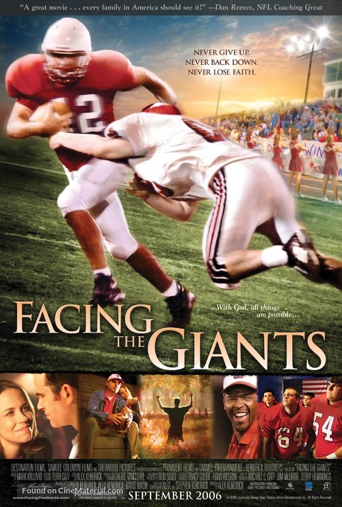 Facing the Giants - Movie Poster