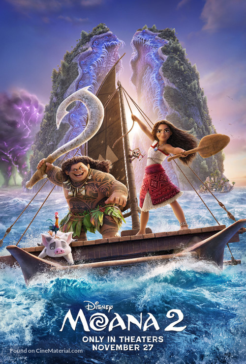 Moana 2 - Movie Poster