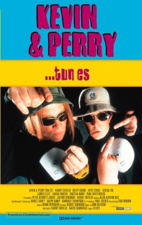 Kevin &amp; Perry Go Large - German VHS movie cover