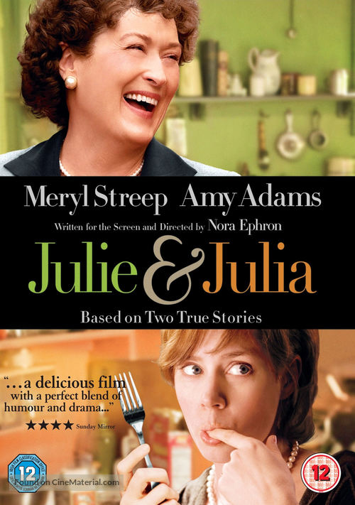 Julie &amp; Julia - British DVD movie cover