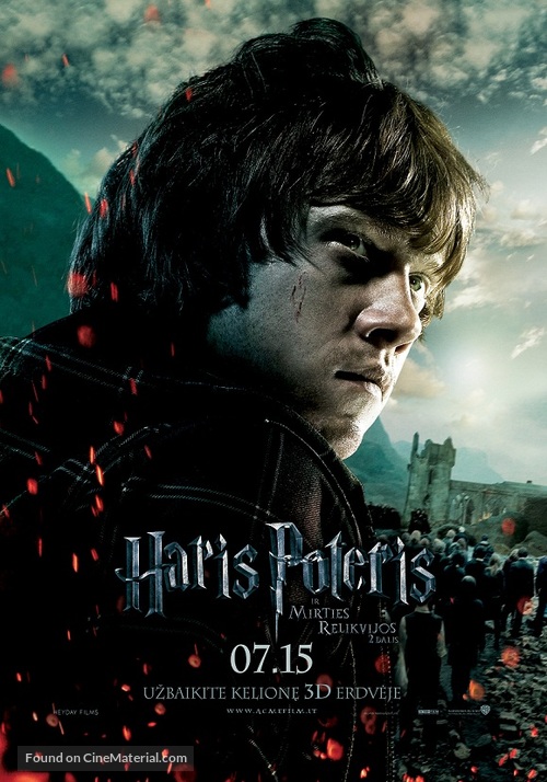 Harry Potter and the Deathly Hallows - Part 2 - Lithuanian Movie Poster